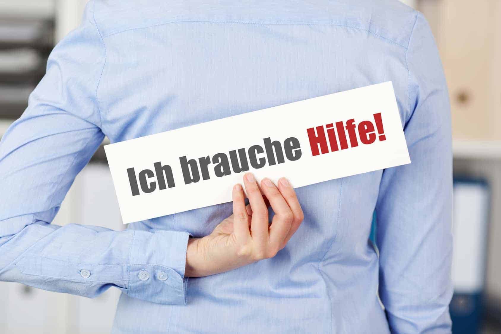 ich brauche hilfe ⋆ Ich habe Angst