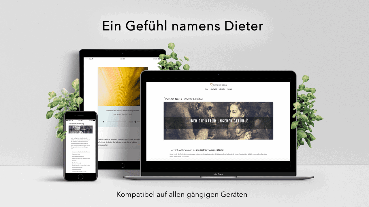Ein Gefühl namens Dieter Bewältigung von schwierigen Gefühlen und Lebenssituationen Janett Menzel